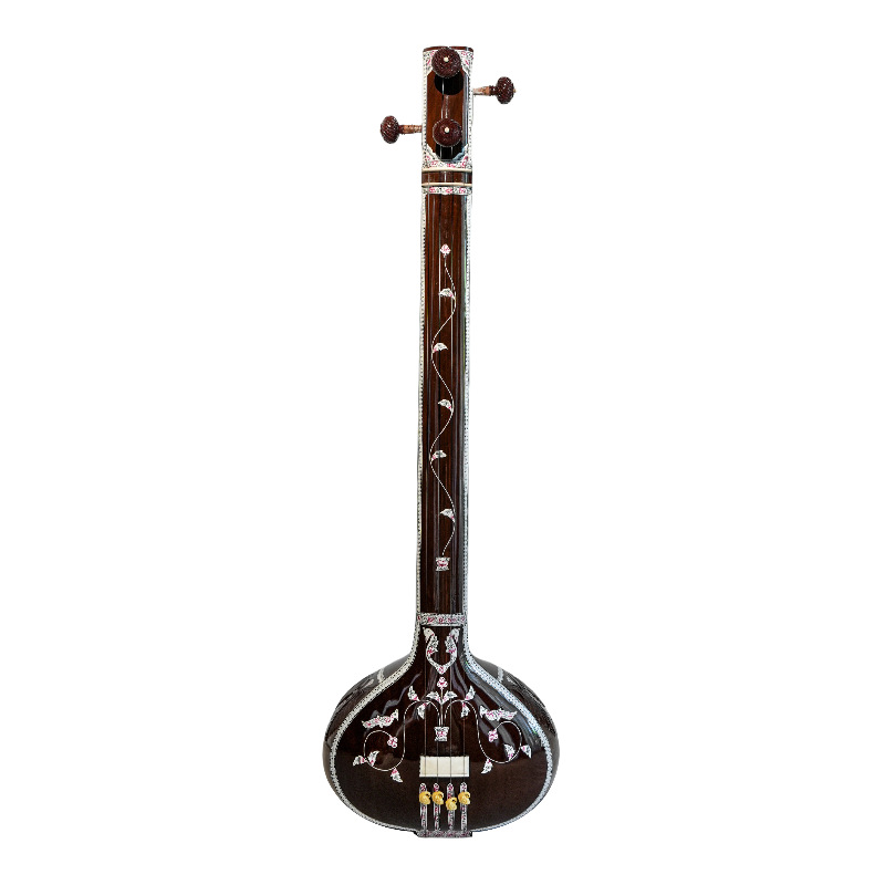 Musical Instrument Sitar - El yapımı Sitar Ulusal Müzik Aleti