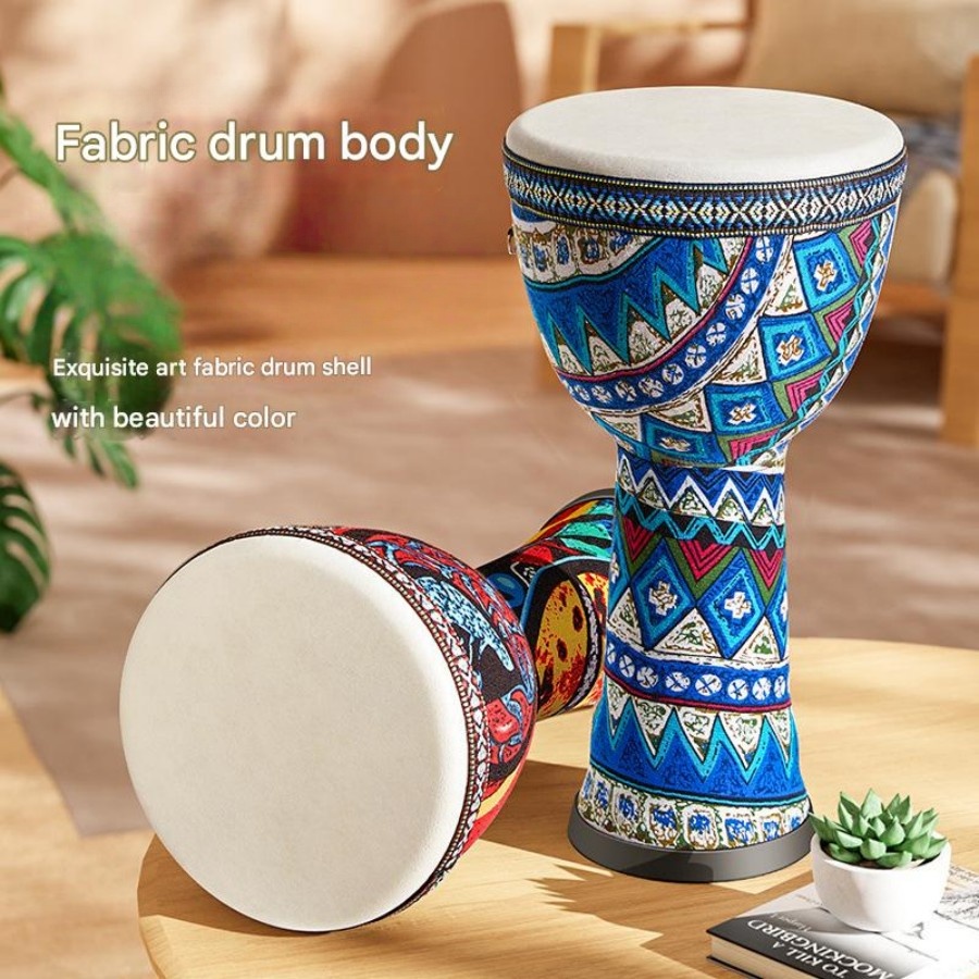 Musical Instrument Africa - 8 inç Afrika Davul, Djembe El