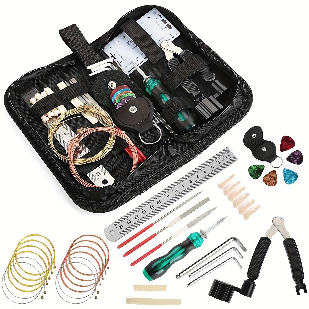 Musical Instrument Repair - 1 Set Gitar Tamir Aletleri, Yeni