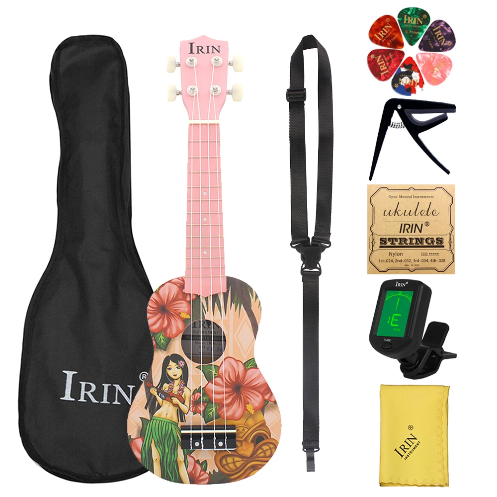 Musical Instrument Hawaiian - IRIN 21 inç Ukulele Hawaiian kız