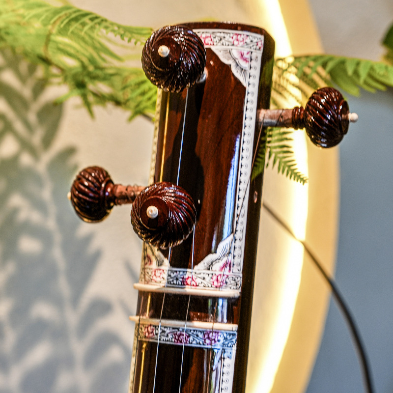 El yapımı Sitar Ulusal Müzik A - Musical Instrument Sitar incelemesi ve fiyatı