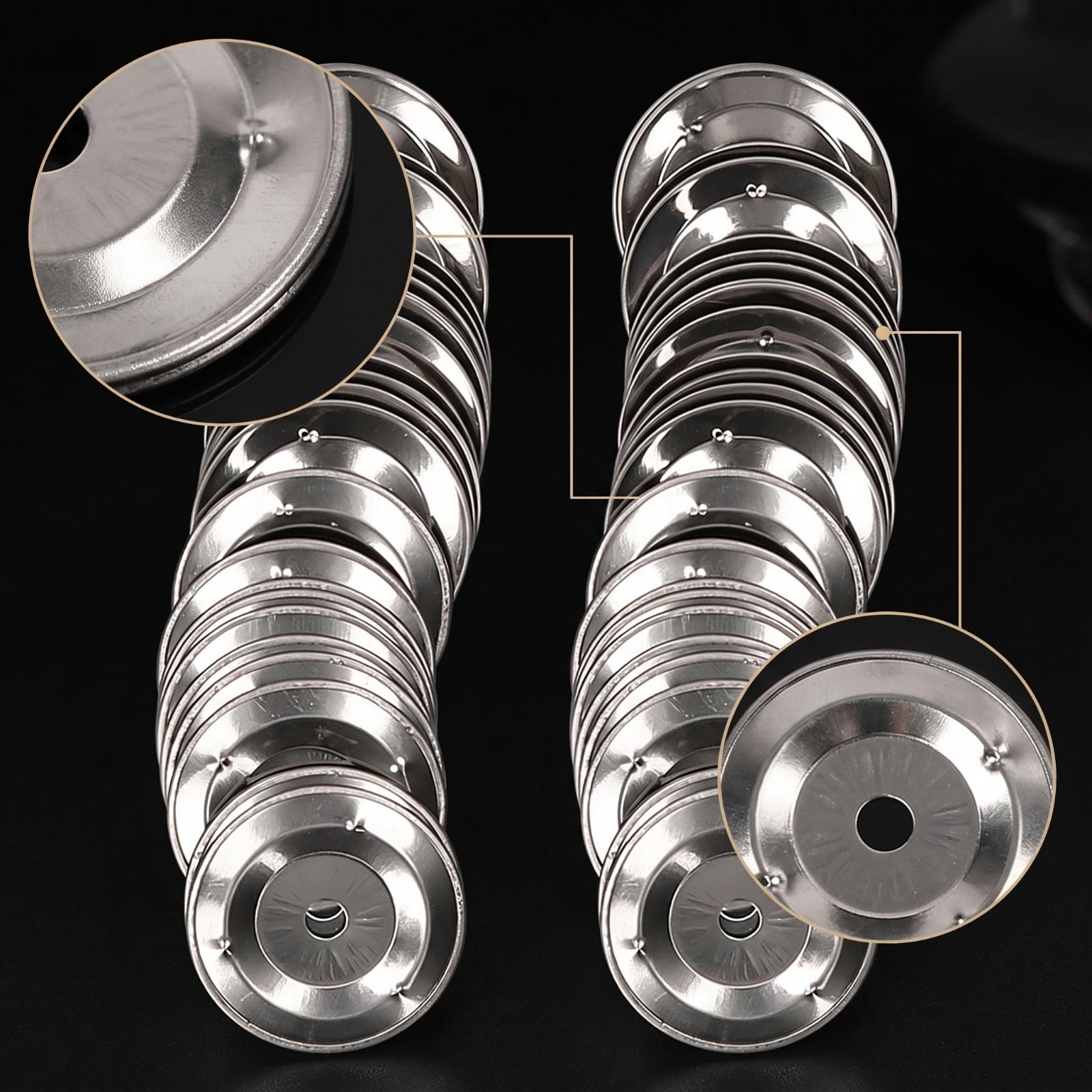 50 adet Çelik Tamburin Zil Yuv - Musical Instrument Repair incelemesi ve fiyatı